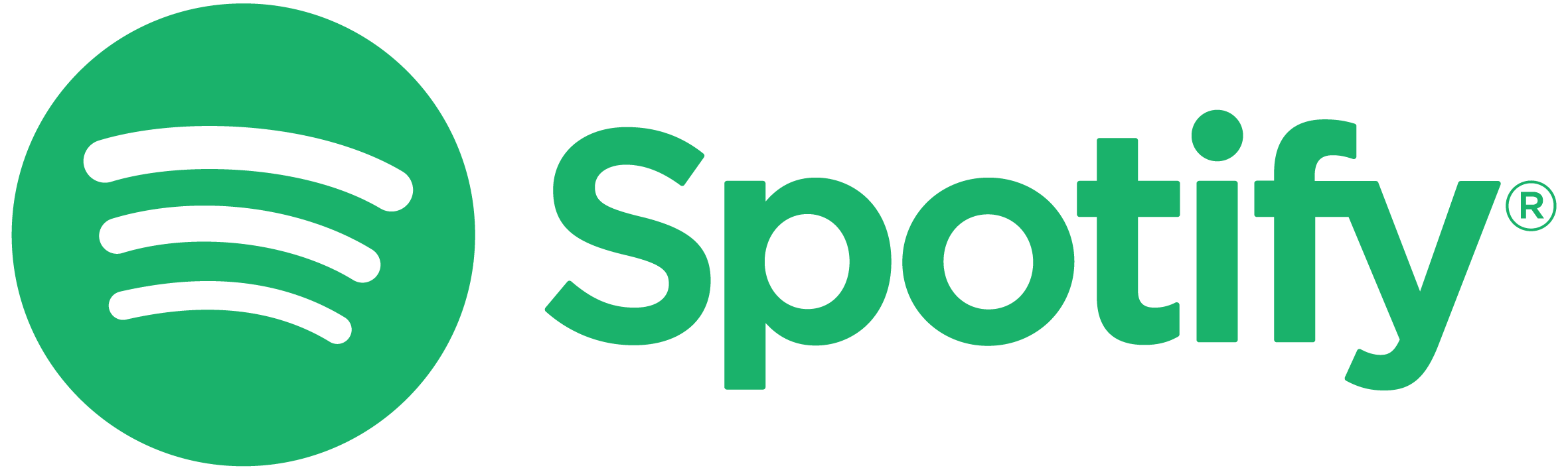 Spotify Logo mit Link zum Podcast